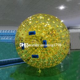 Gratis verzending gratis één pomp dia 3M commercieel land Zorb bal Zorb bal voor land en water menselijke hamster zorb bal