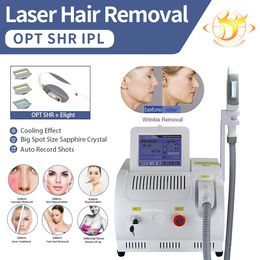 Machine d'épilation au laser hr opt ipl portable gratuite 3 filtres elight rajeunissement de la peau élimination vasculaire sans effets secondaires