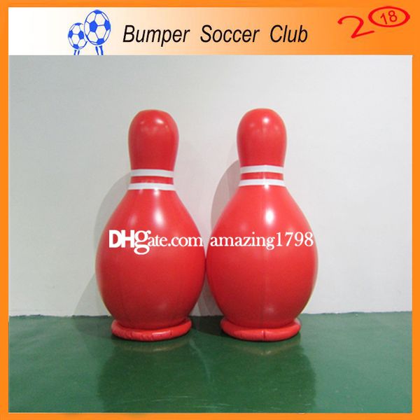 Livraison gratuite pompe gratuite boule de soufflage humaine gonflable de haute qualité de 2 m, jeu de boule de Bowling gonflable géante, Bowling Zorb humain à vendre