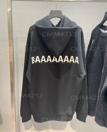 Échantillon gratuit hommes sweat à capuche ensemble sweat 50 coton 50 polyester manches longues imprimé surdimensionné pull à capuche en gros noir 73209778887