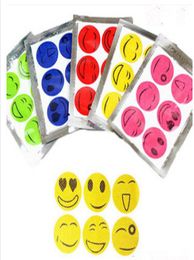 Navire gratuit 6 pcs / sacs 500 packs = 3000pcs Control Mosquito Mosquito Sticker Face Bracelet / Patch2811110