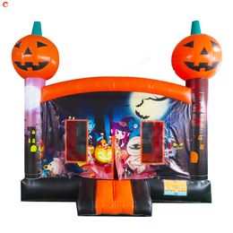 Gratis schip Outdoor Activiteiten 3x3m/4x4m Giant Halloween opblaasbaar Bounce House Air Bouncy Castle te koop