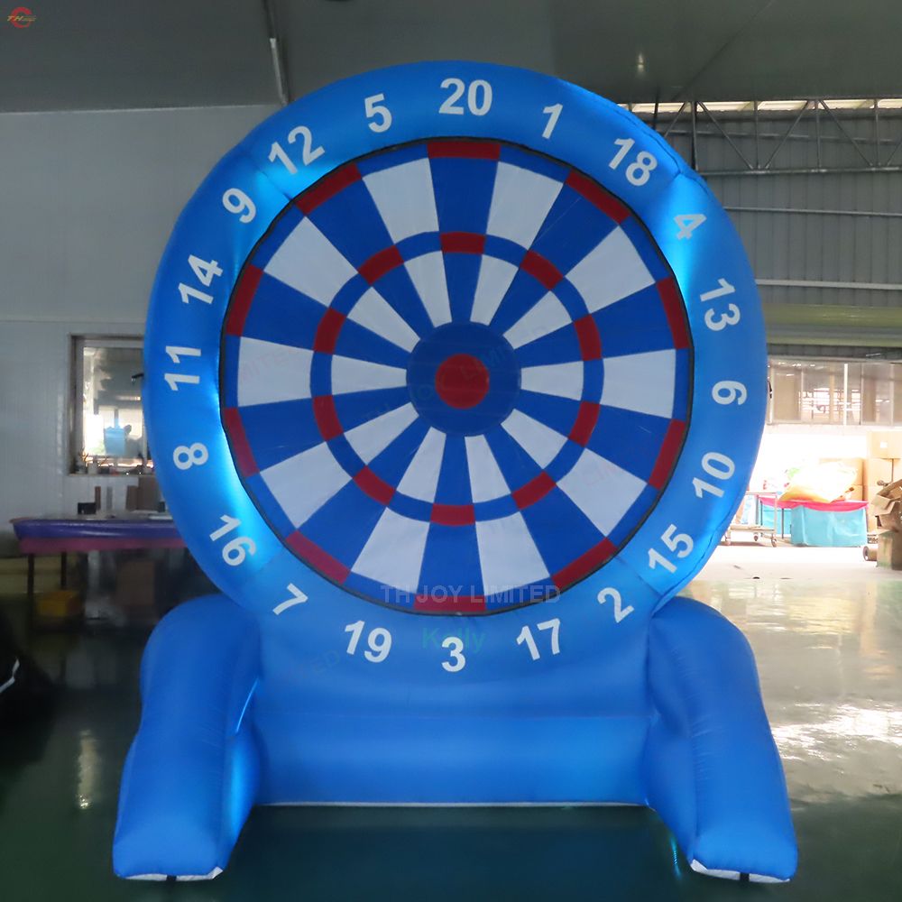 Free Ship Outdoor Activities 5mH (16.5ft) with 6balls inflatable dart board game for sale