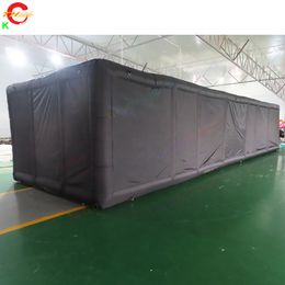 Envío Gratis actividades al aire libre 6x3m 10x3m comercial portátil pequeño laberinto inflable etiqueta arena juego deportivo para niños