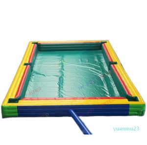 Envío Gratis, actividades al aire libre, mesa de Snookball inflable personalizada, mesa de billar inflable a la venta 44