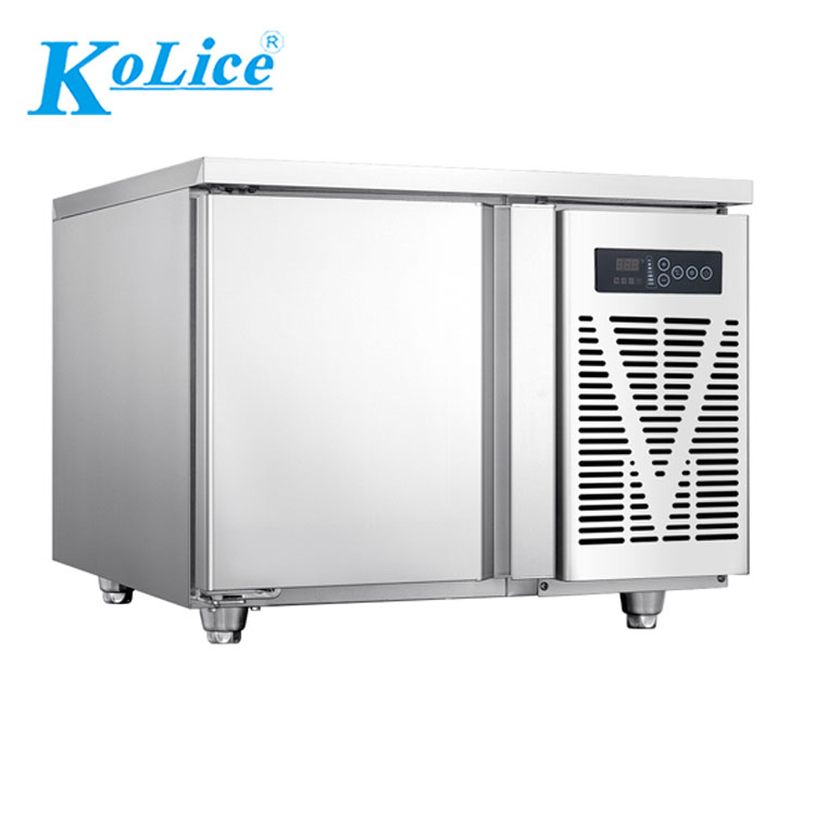 Free Shipment Commercial freezer Kolice Small Mini Blast Chiller Ice Cream Chicken Fish Dessert 3 Trays Chest Freezer