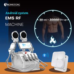 Livraison gratuite ems slim 4 poignées emslim hiemt forme du corps mince EMS corps minceur machine logo personnalisation