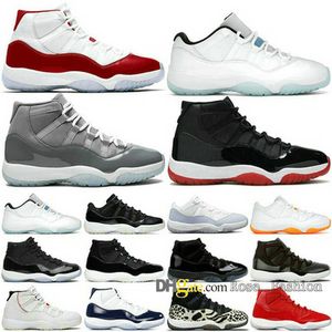 Remise en gros 11s Hommes Chaussures de basket-ball Femmes 72-10 Mid Navy Blue Win Like 96 82 Gamma Legend Cool Grey 11 Sneakers With Box sz 5-13 Low Jubilee 25th Anniversary Cherry