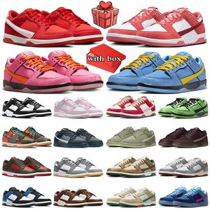 Vente promotionnelle et livraison gratuite Panda Chaussures de course design baskets pour hommes basses powerpuff filles Blossom Jarritos Sandrift Anthracite Bacon GAI baskets femmes sport