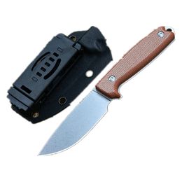 Free wolf BK011 couteau à lame fixe, couteau de poche tactique d'auto-défense Edc, couteau de Camping, couteaux de chasse 07715