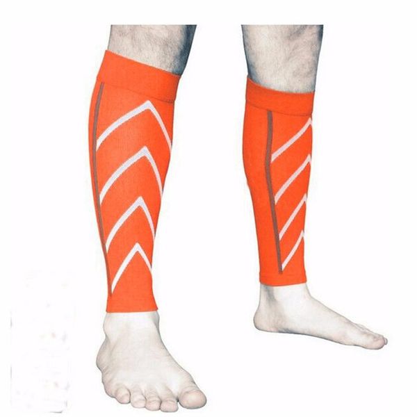 FreeCasual hommes course chaussettes de Compression mollet garde Compression jambes manches femmes jambe Shaper corps sculptant minceur