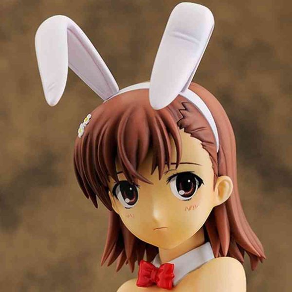 Liberando un cierto índice mágico Bunny Ver. Figura de acción de PVC, figura Sexy de Anime, modelo de colección, muñeco de juguete, regalo X0503