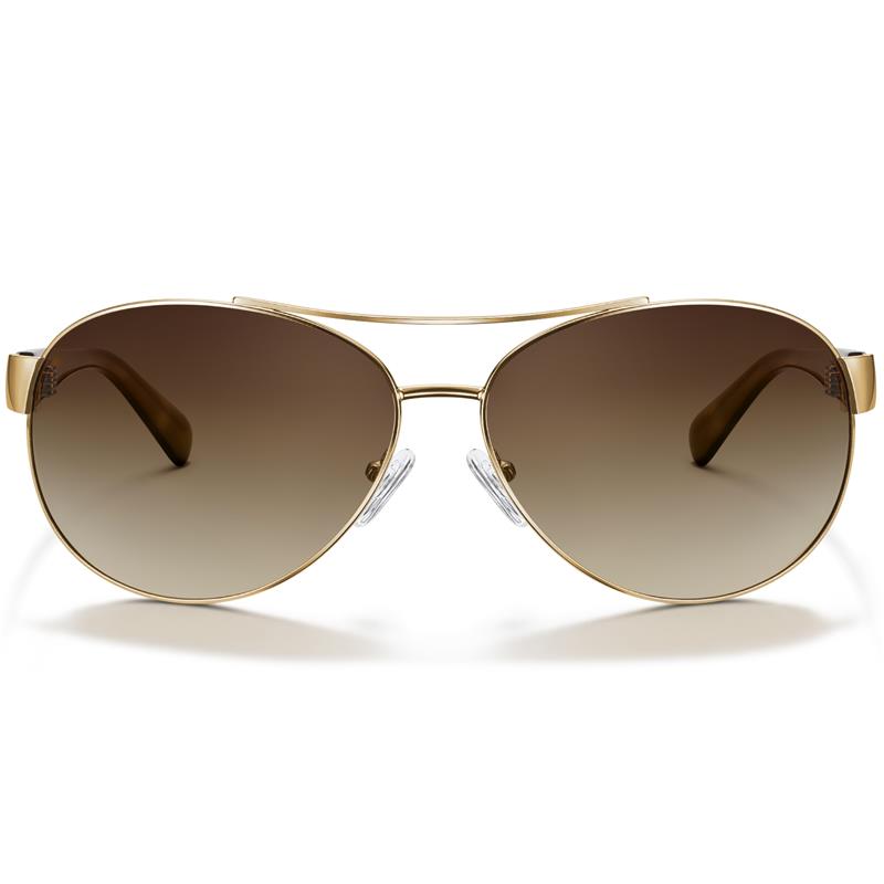 Carfia Polarized Sunglasses for Men - Wrap Around Metal Frame & Italian Acetate Arms Pilot Glasses