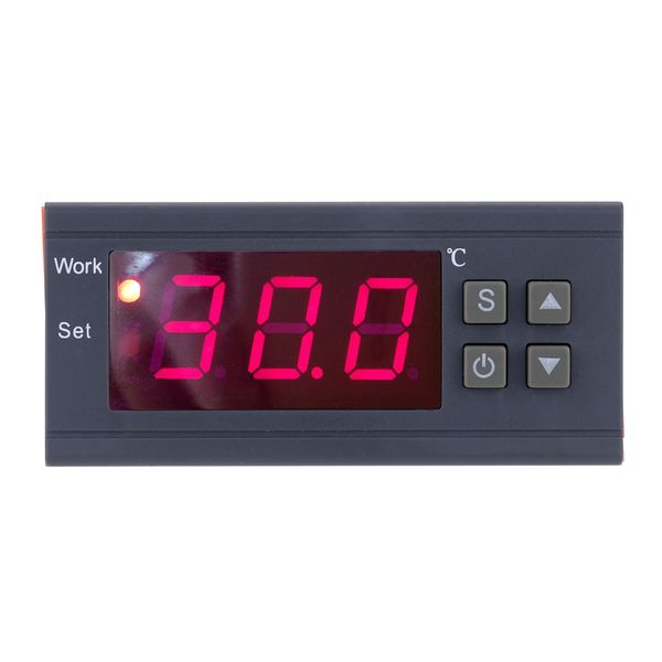 Freeshiping 90 ~ 250V10A Thermomètre à contrôleur de température numérique Thermocouple controlador de temperatura -50 ~ 110 degrés Celsius avec capteur