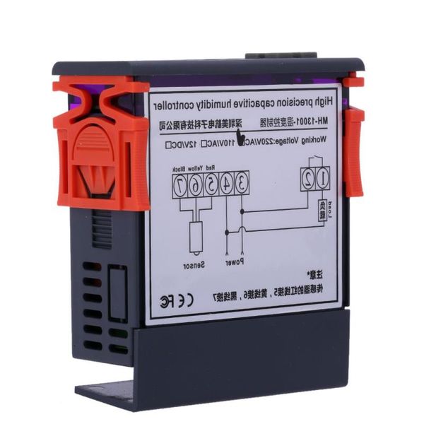 Freeshiping Controlador de temperatura digital higrometro termometro termostato digital Controlador de humedad del aire Instrumento de temperatura Meas Iuxo