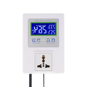 Freeshiping Nouveau régulateur de température intelligent numérique Régulateur thermique pré-câblé avec capteur Thermostat Chauffage Contrôle de refroidissement S Spbw