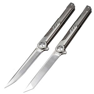 Freewolf Custom M390 Mini couteau titane titane poche pliant de couteau pliant