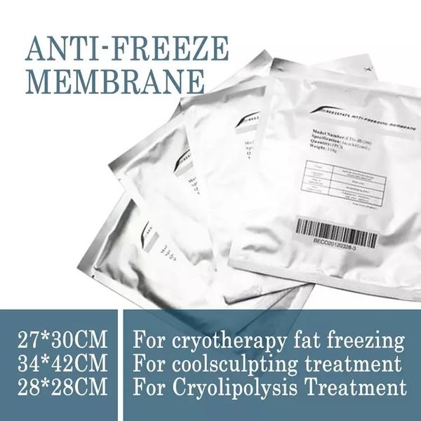 Geler les graisses Membranes antigel Accessoires Pièces Pads Cryo Pad Membrane antigel pour la cryothérapie Minceur Gels de protection de la peau de la machine en solde