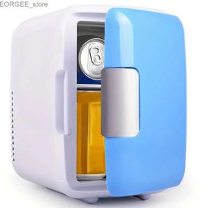 Freezer 1 auto koelmiddel slaapkamer mini -koelkast kantoor draagbare koeler kan worden gebruikt om fruit op te slaan en dranken Y240407