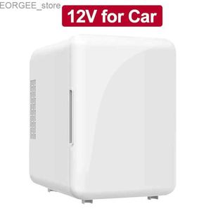 Congélateur 12V Portable Mini réfrigérant 4L Car réfrigérant refroidisseur utilisé pour les camions cuisines pique-nique à la maison silencieuse pour Y240407 gratuitement Y240407