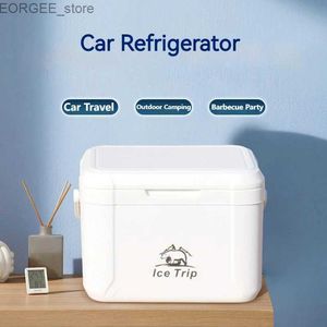 Freezer 5l draagbare kleine vriezer camping met een vriezer vriezer voor autorijden camping afhalen vissen voedsel koeler y240407
