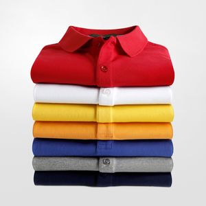 Polo de hombre de cocodrilo de marca francesa, camiseta de manga corta holgada de algodón de ocio de negocios de verano con solapa bordada para hombre de Paul