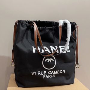 Franse merk luxe vrouwenontwerper schoudertas hoogwaardige canvas plus dame handtas tote beroemde dubbele letter mode luxueuze dames tasje winkelen