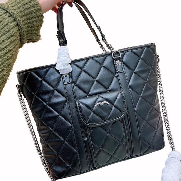 Marca francesa de lujo para mujer, bolso de viaje de diseñador, bolso cruzado de calidad 8A para mujer, bolso de compras de alta calidad con doble letra de París, bolso de hombro de cuero para mujer