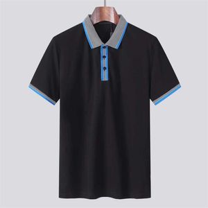 23 Franse merk man poloshirt Zomer business leisure katoen losse halve mouw geborduurde revers Paul heren T-shirt met korte mouwen 2023 Nieuw