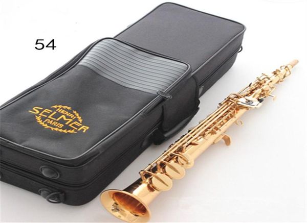 Saxophone Soprano plat R54 B de marque française, instruments de musique de haute qualité professionnels 7272249