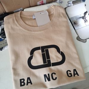 Brand français T-shirt Paris B Home Impring Fashion Vêtements Mans Femme Designer Graphique Coton Vêtements durables