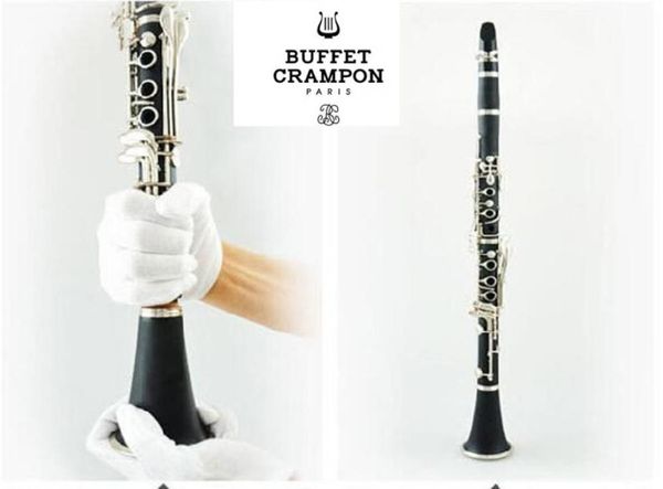 Crampon de buffet français R13 BB Clarinet 17 Keys Bakelite Silver Key avec accessoires de boîtier jouant des instruments de musique2416807