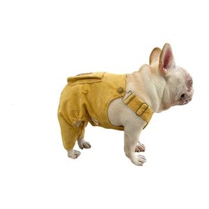 Vêtements de bulldog français sursinons pour chiens d'hiver Pug Dog Jumps combinaison Poodle Bichon Schnauzer Corgi Shiba Inu Costume Costume Pet Apparel 240412