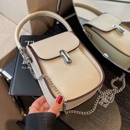 Franse Haute Couture Draagbaar Klein voor Dames Mini Lente/zomer Niche Minimalistisch Trendy Kettingtas 2024 78% korting Winkel groothandel