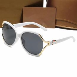 Gafas de sol con letras de lujo francesas, gafas de sol de diseñador 3535 para hombres y mujeres, gafas polarizadas con protección UV
