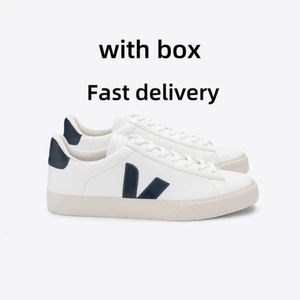 French Mens Sh V chaussure décontractée vejaon sneaker français Brésil Green terreur Vert Low-Carbone Life V Organic Cotton Flats Platform Sneakers Femmes Classic White Designer 100