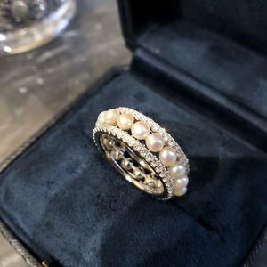 Anneau de perle naturel français LUMBRE LUXEUR MINORITY DESIGN AVANCAND SENSE ÉLECTANT RING GRACEL