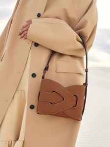 Franse straatmode onderarm tas kalfsleer geometrisch ontwerp gevlochten lederen schoudertas crossbody tas