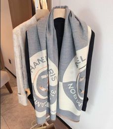 Franse winterluxe nieuwe designer topkwaliteit merk warme dikke heren- en damessjaals luxe sjaal groothandel