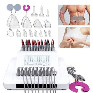 Conversion de fréquence Coussinets électroniques Stimulation musculaire à micro-courant Thérapie sous vide Machine d'élargissement du sein pour salon à domicile Utiliser shaper