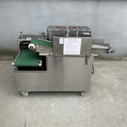 Machine industrielle de découpe de blocs de viande fraîche, machine de découpe de cubes de viande fraîche