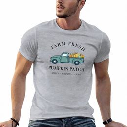 Frais Pumpkin Patch Automne Ferme Citrouille Automne Esthétique Automne T-Shirt mignon hauts vêtements vintage drôles hommes t-shirts unis A9fc #