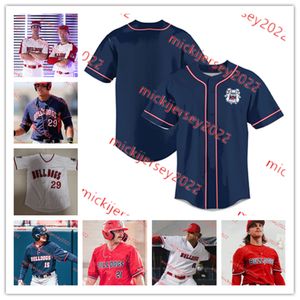 Fresno State Baseball Jersey 21 Grady Morgan 39 Jack Anker 9 Taylor Ward 39 Jaime Arias 55 Caleb Anderson 52 JT Guerrero Fresno State Bulldogs Maillots cousus sur mesure