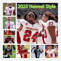 Fresno State Bulldogs Jersey de fútbol Derek Carr Davante Adams Lorenzo Neal Márquez Papa Phillip Thomas Ronnie Rivers Fresno State Jerseys cosidas personalizadas para hombre