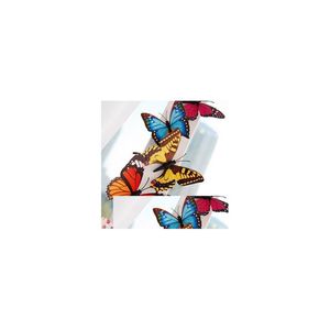 Koelkastmagneten 6cm Beautif Butterfly Cute Pins Wedding Gunsten 100 pcs/Lot Drop Delivery Home Garden Decor DHVBQ