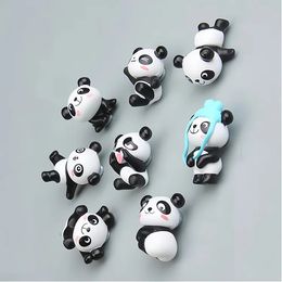 Koelkastmagneten 8 stuks Leuke Panda Koelkaststicker Kamer bericht stok Panda Decoratie Koelkast Souvenir Koelkaststicker Kinderen Verjaardagscadeau 231201