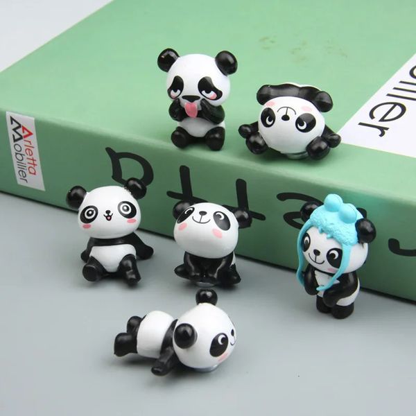 Aimants pour réfrigérateur Panda mignon autocollant de réfrigérateur bâton de message de chambre décoration de Panda autocollant de réfrigérateur Souvenir cadeau d'anniversaire pour enfants 231201