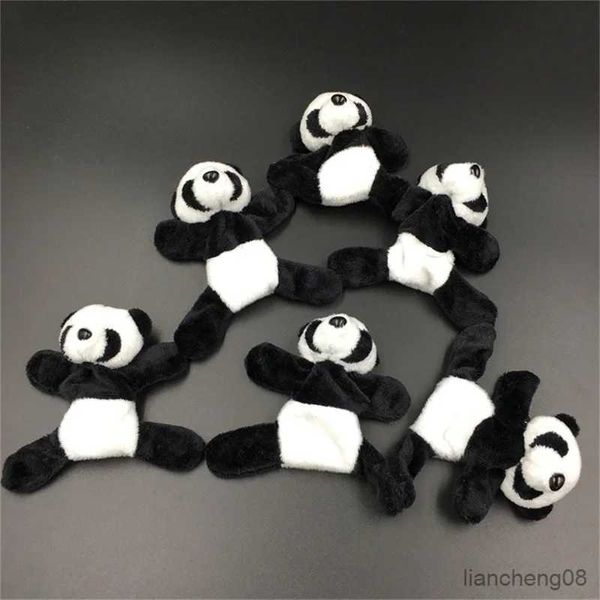 Magnets de refrigerador lindo suave peluche panda refrigerador refrigerador calcomanías de animales animales calcomanías de pared para niños