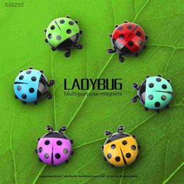 Réfrigage Aimments Ladybug Board de messagerie It Note Creative Photo Stickers Home Decoration Réfrigérateur Aimant Décoration Cuisine Cadeaux WX