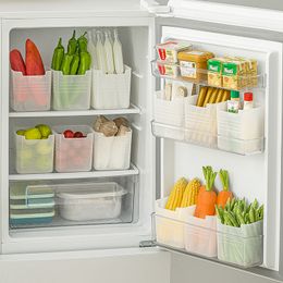 Koelkast organisator koelkast zijdeur organisator doos eten sorteer scherper huishouden keuken organiseren voedsel van voedselkwaliteit keukenbox